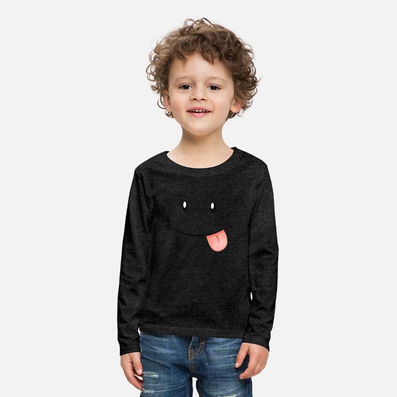 Funny face - smiling with tongue