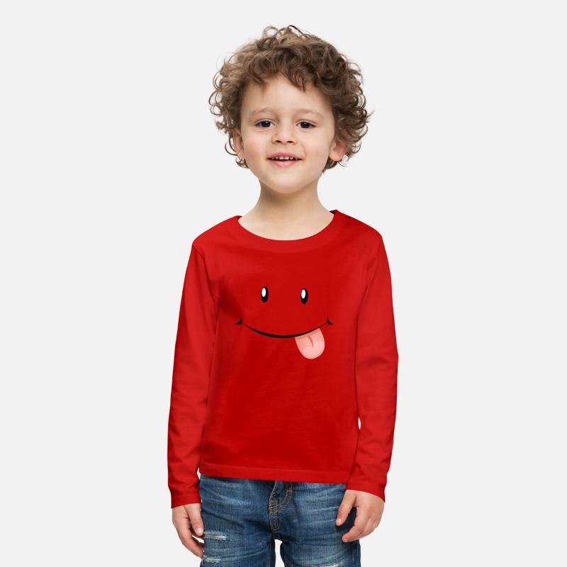 Funny face - smiling with tongue