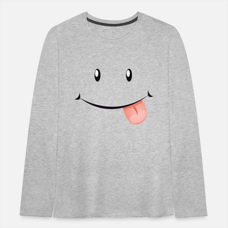 Funny face - smiling with tongue