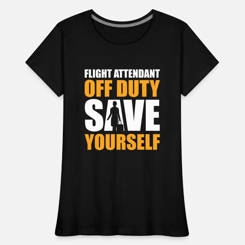 Funny Flight Attendant Off Duty Flight Attendant