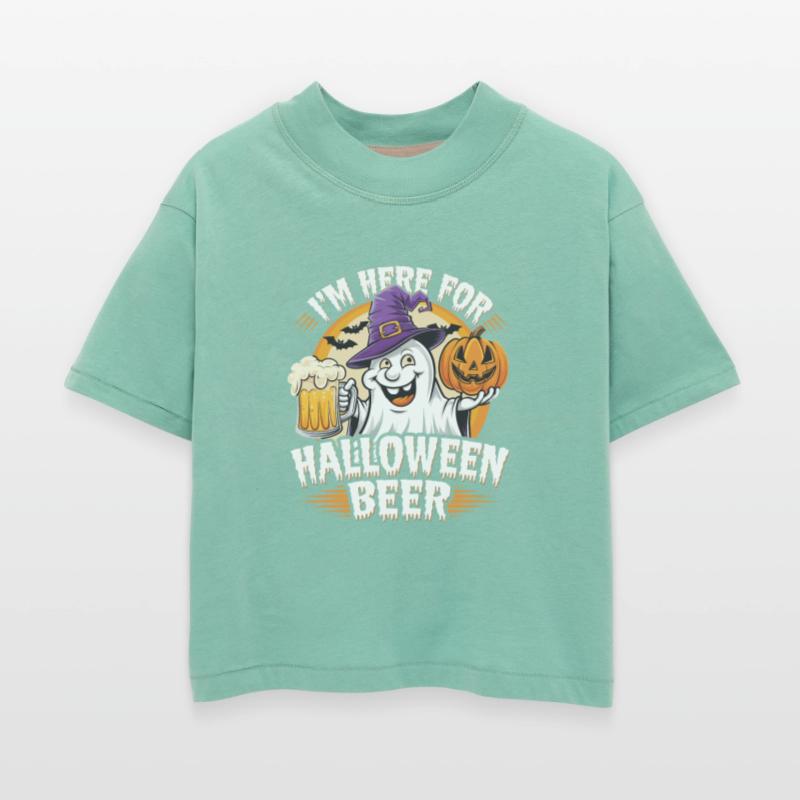 Funny Ghost I`m here for Halloween Beer