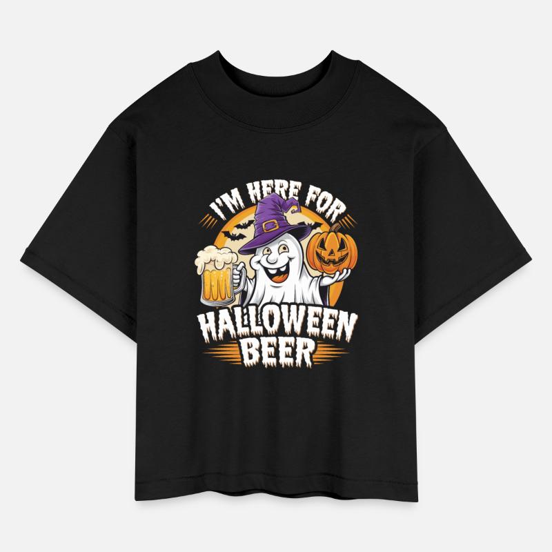 Funny Ghost I`m here for Halloween Beer