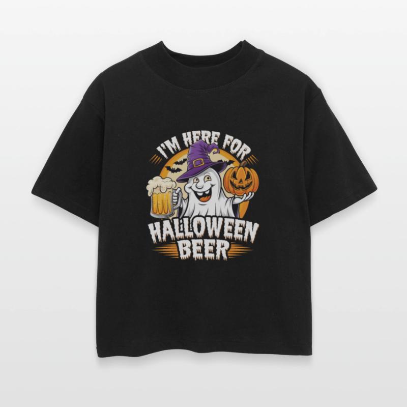Funny Ghost I`m here for Halloween Beer