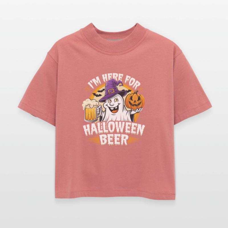 Funny Ghost I`m here for Halloween Beer