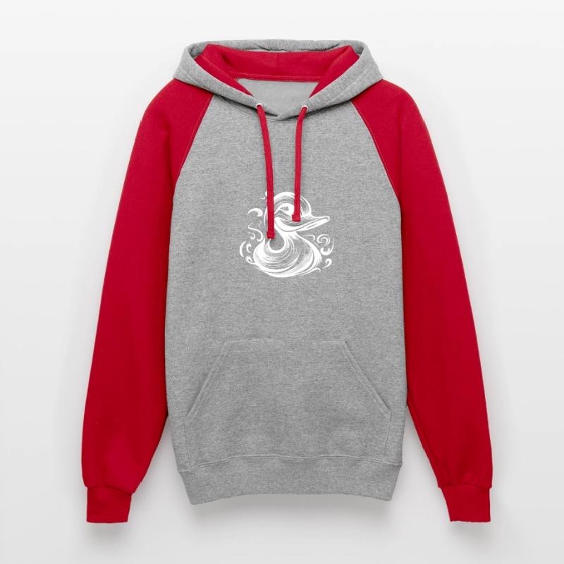 Funny Grinning Duck With Huge Beak