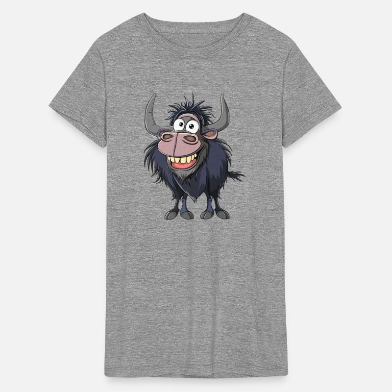 Funny Happy Cartoon Animal Character