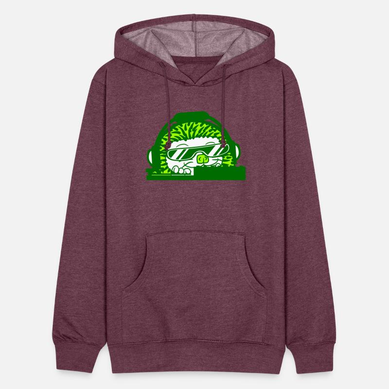 Funny Hedgehog Sunglasses DJ Club Fun Music Party