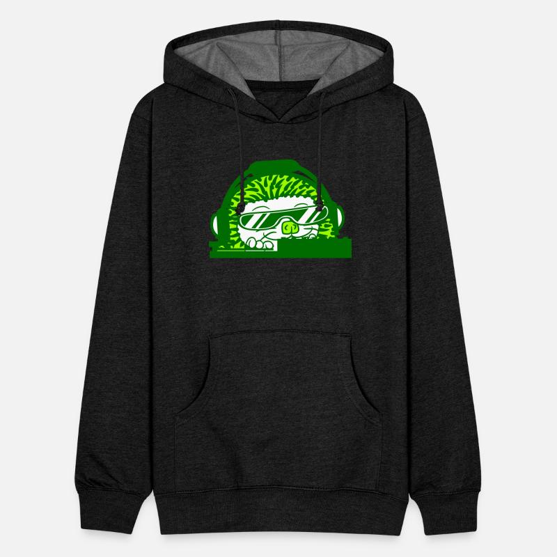 Funny Hedgehog Sunglasses DJ Club Fun Music Party