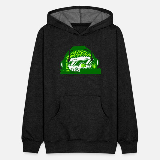 Funny Hedgehog Sunglasses DJ Club Fun Music Party