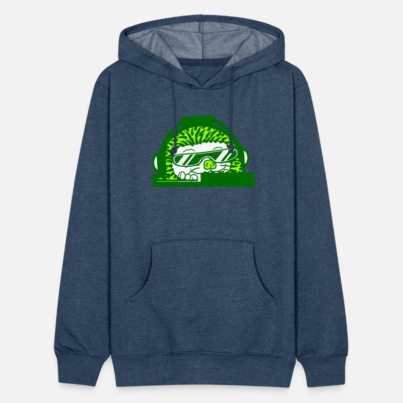 Funny Hedgehog Sunglasses DJ Club Fun Music Party