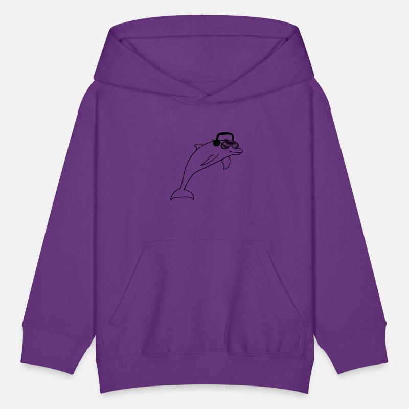 Funny Jumping DJ Dolphin Sunglasses Music Party