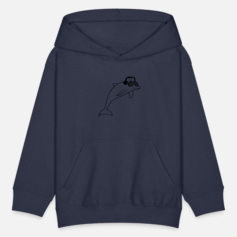 Funny Jumping DJ Dolphin Sunglasses Music Party