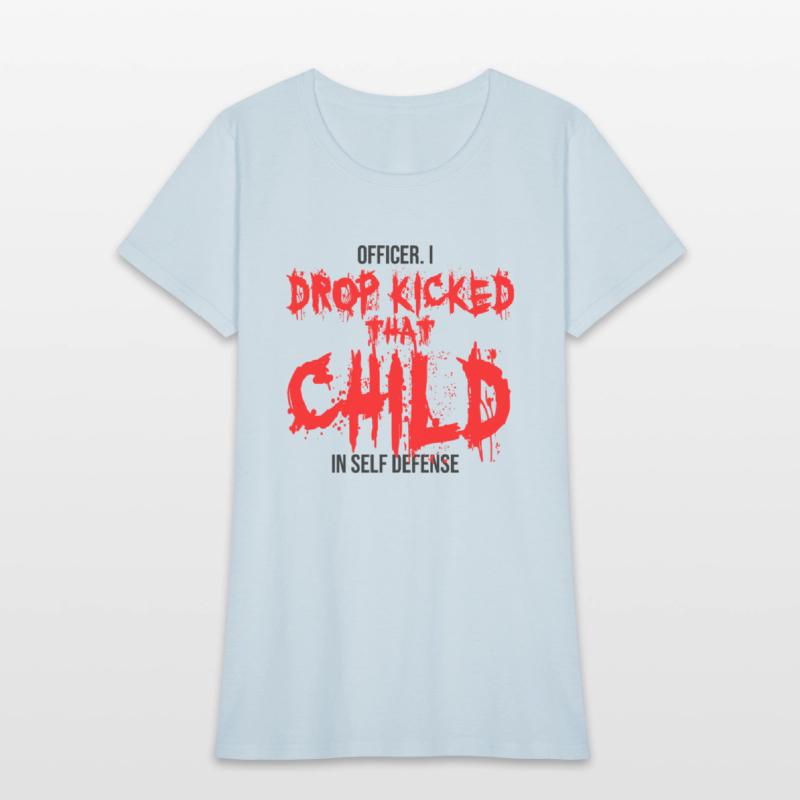 Funny Officer Kicked That Child Sarcastic Annoyed