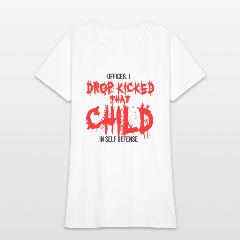 Funny Officer Kicked That Child Sarcastic Annoyed