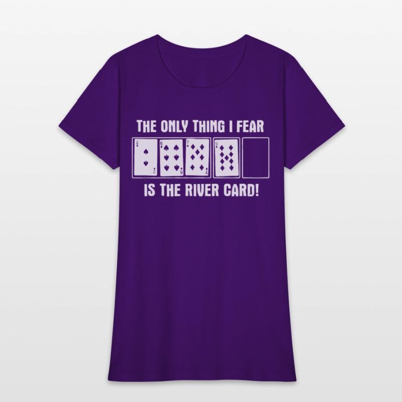 Funny Poker Fear The River Gifts for Dad Screen Pr
