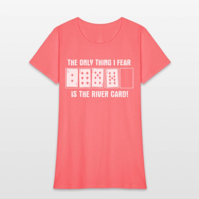 Funny Poker Fear The River Gifts for Dad Screen Pr