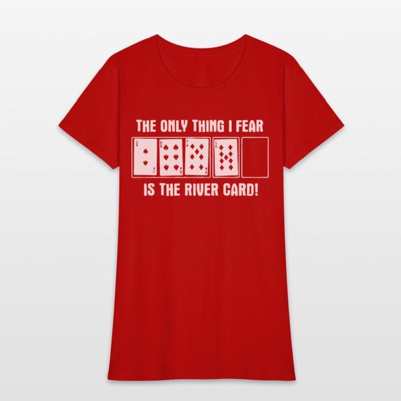 Funny Poker Fear The River Gifts for Dad Screen Pr