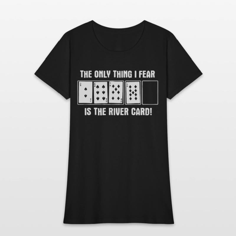 Funny Poker Fear The River Gifts for Dad Screen Pr
