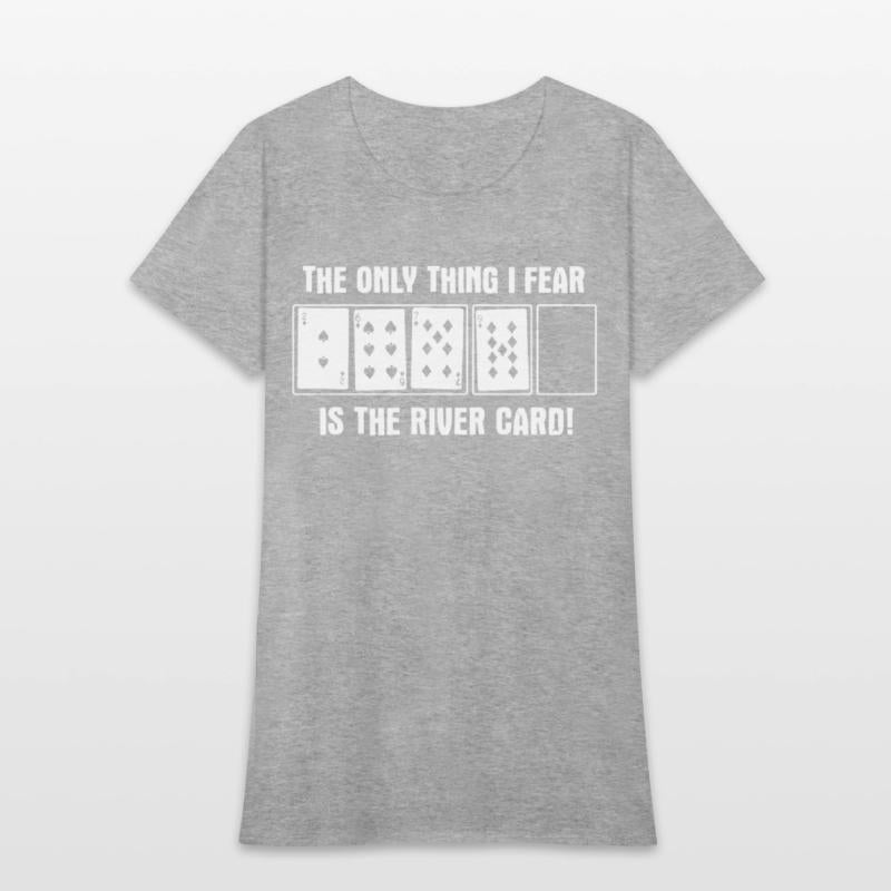 Funny Poker Fear The River Gifts for Dad Screen Pr