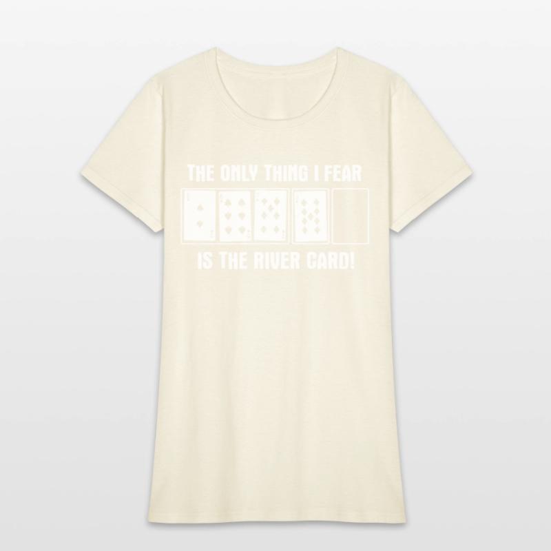 Funny Poker Fear The River Gifts for Dad Screen Pr