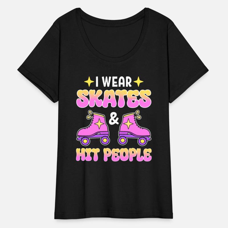 Funny Retro Roller Skater Derby Skater