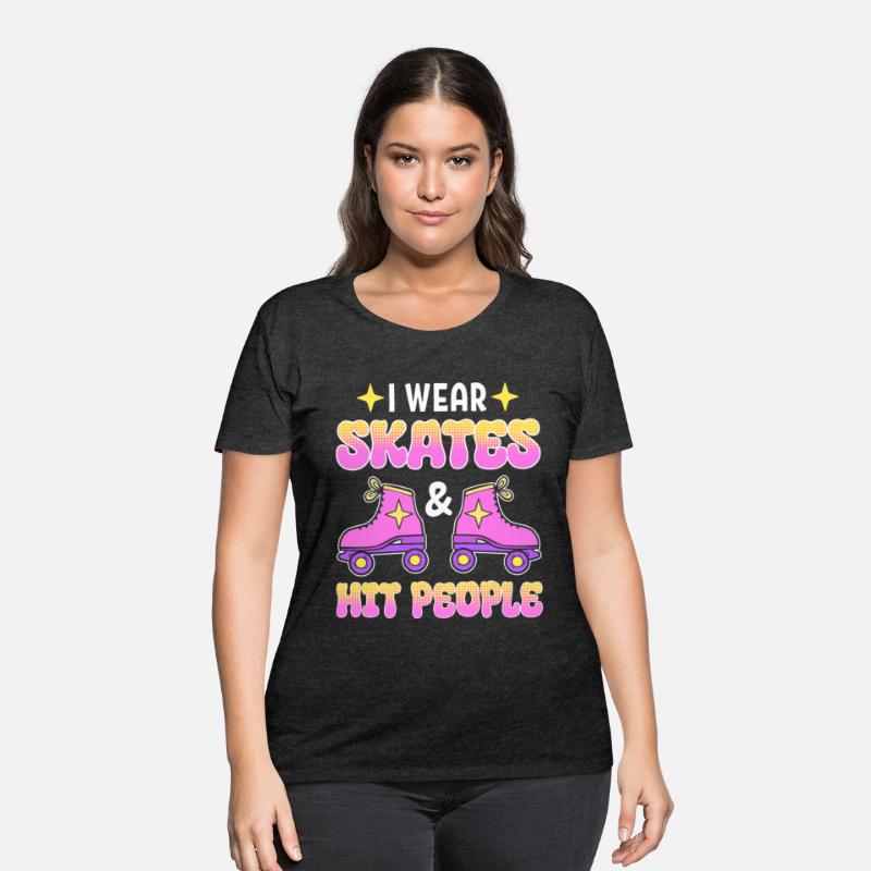 Funny Retro Roller Skater Derby Skater