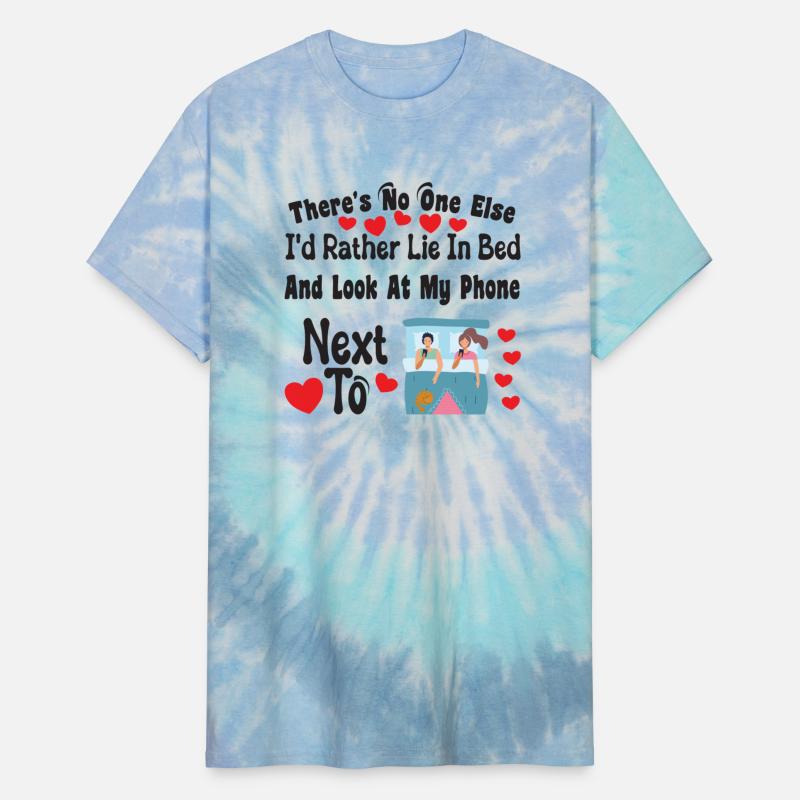 Funny Sarcastic Valentines Day Lie In Bed On Phone