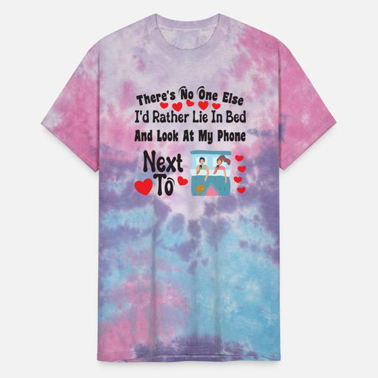 Funny Sarcastic Valentines Day Lie In Bed On Phone