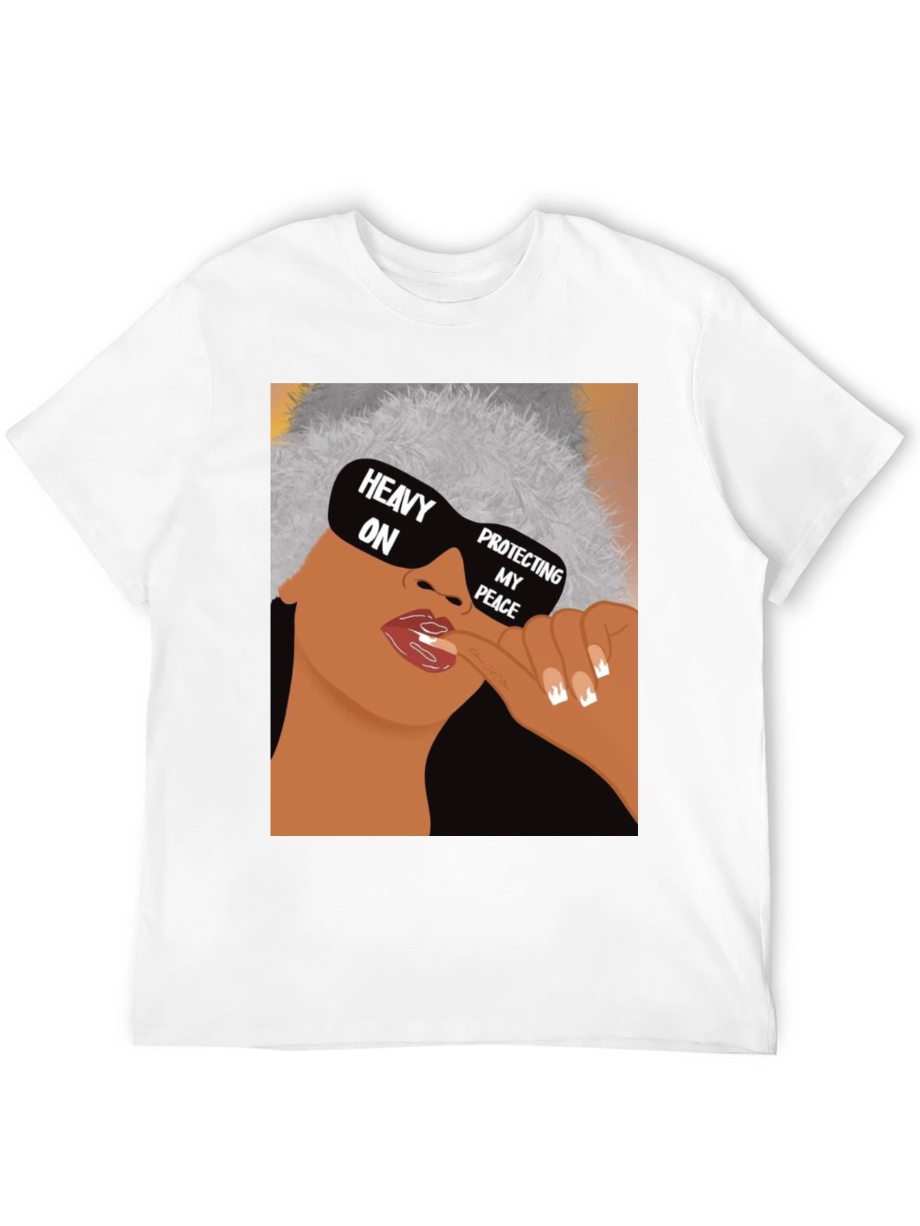 Heavy On Protecting My Peace Graphic T-Shirt