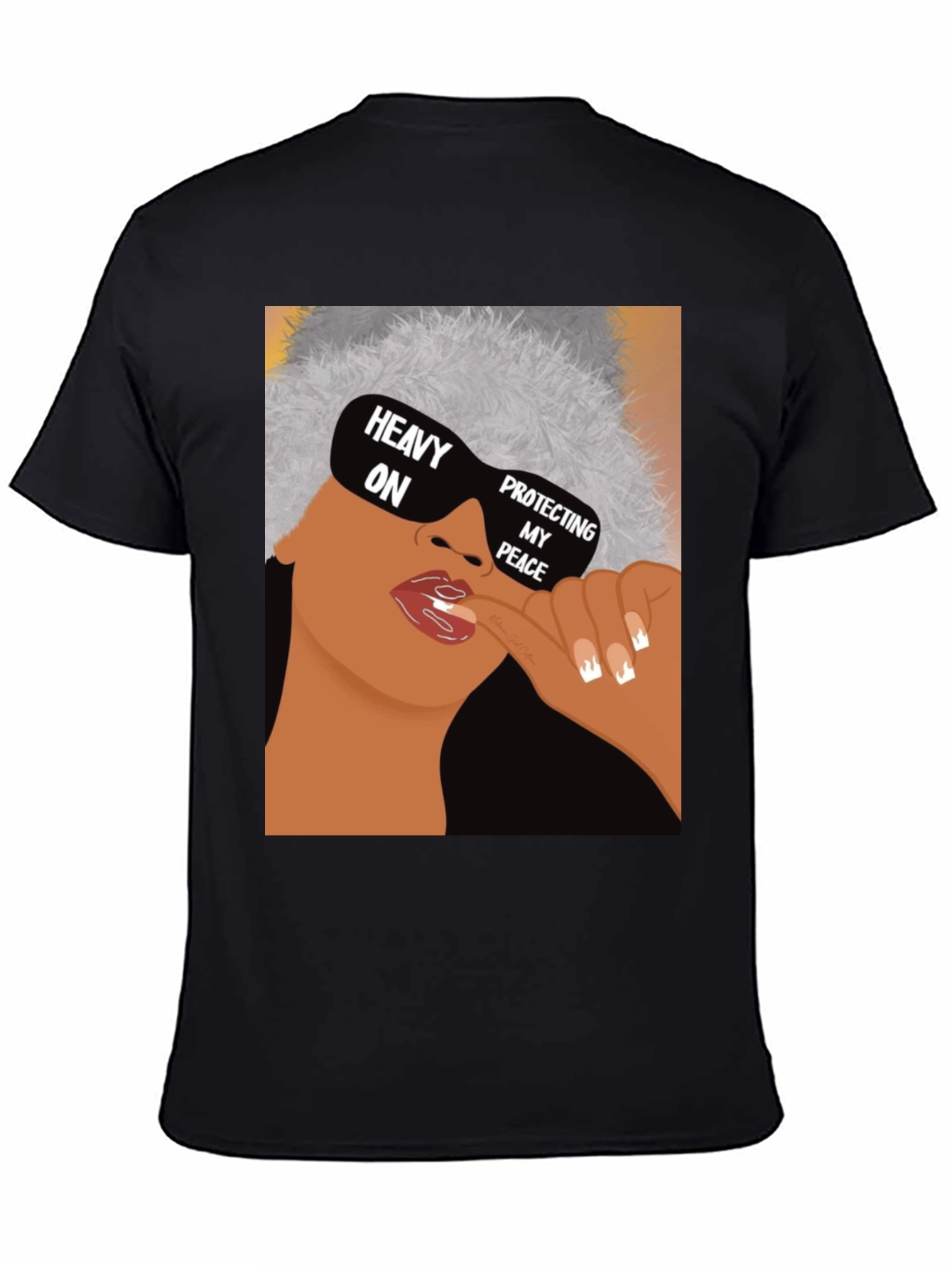 Heavy On Protecting My Peace Graphic T-Shirt