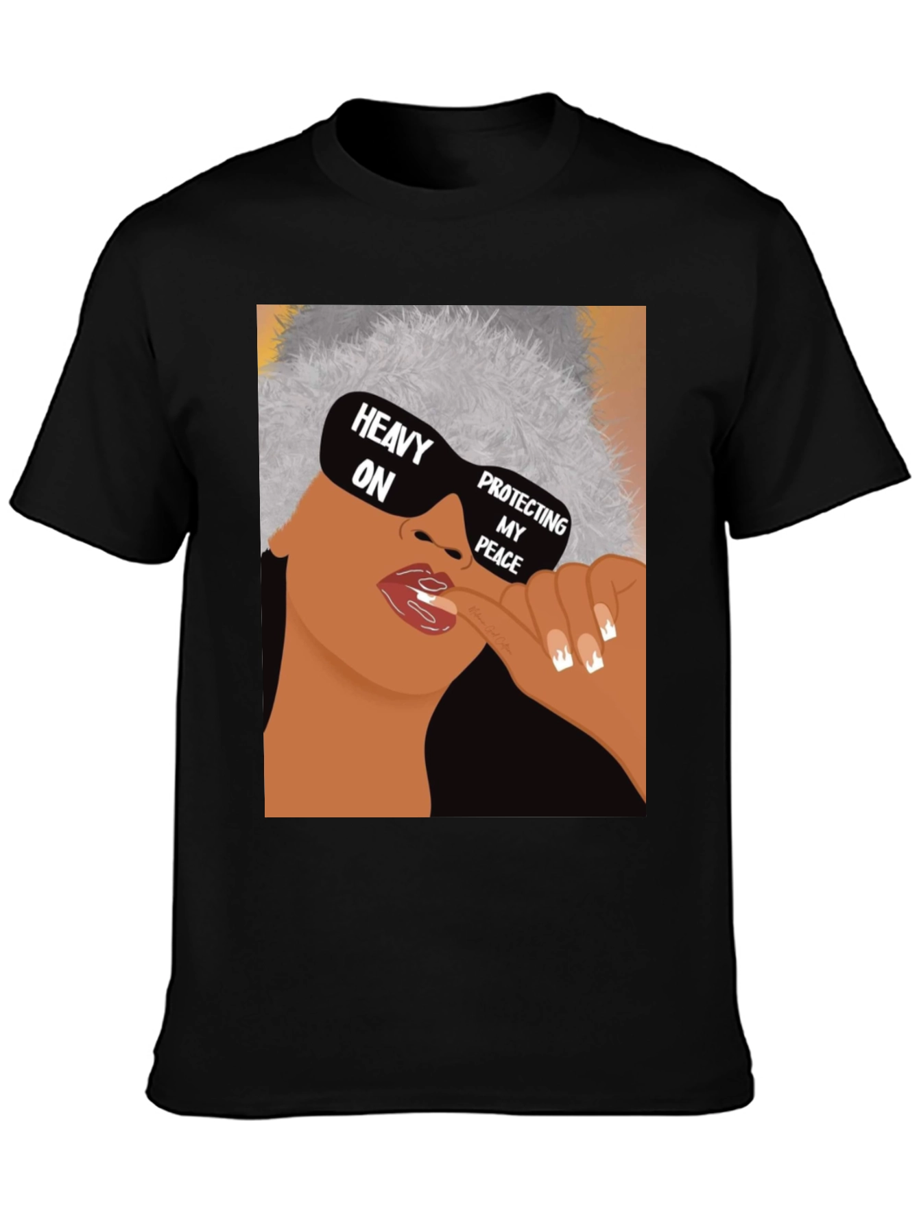 Heavy On Protecting My Peace Graphic T-Shirt