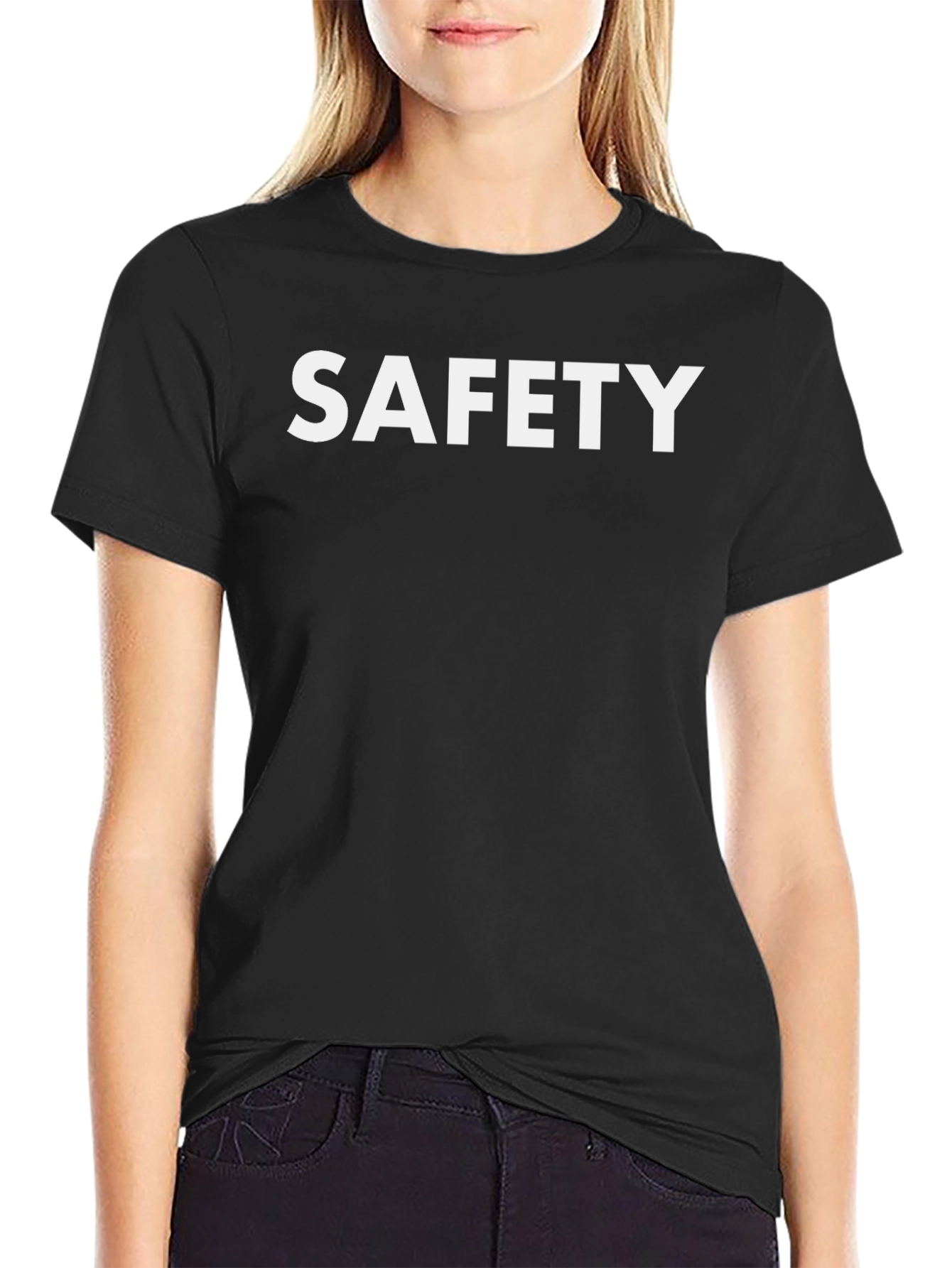 Safety Crew Black T-Shirt