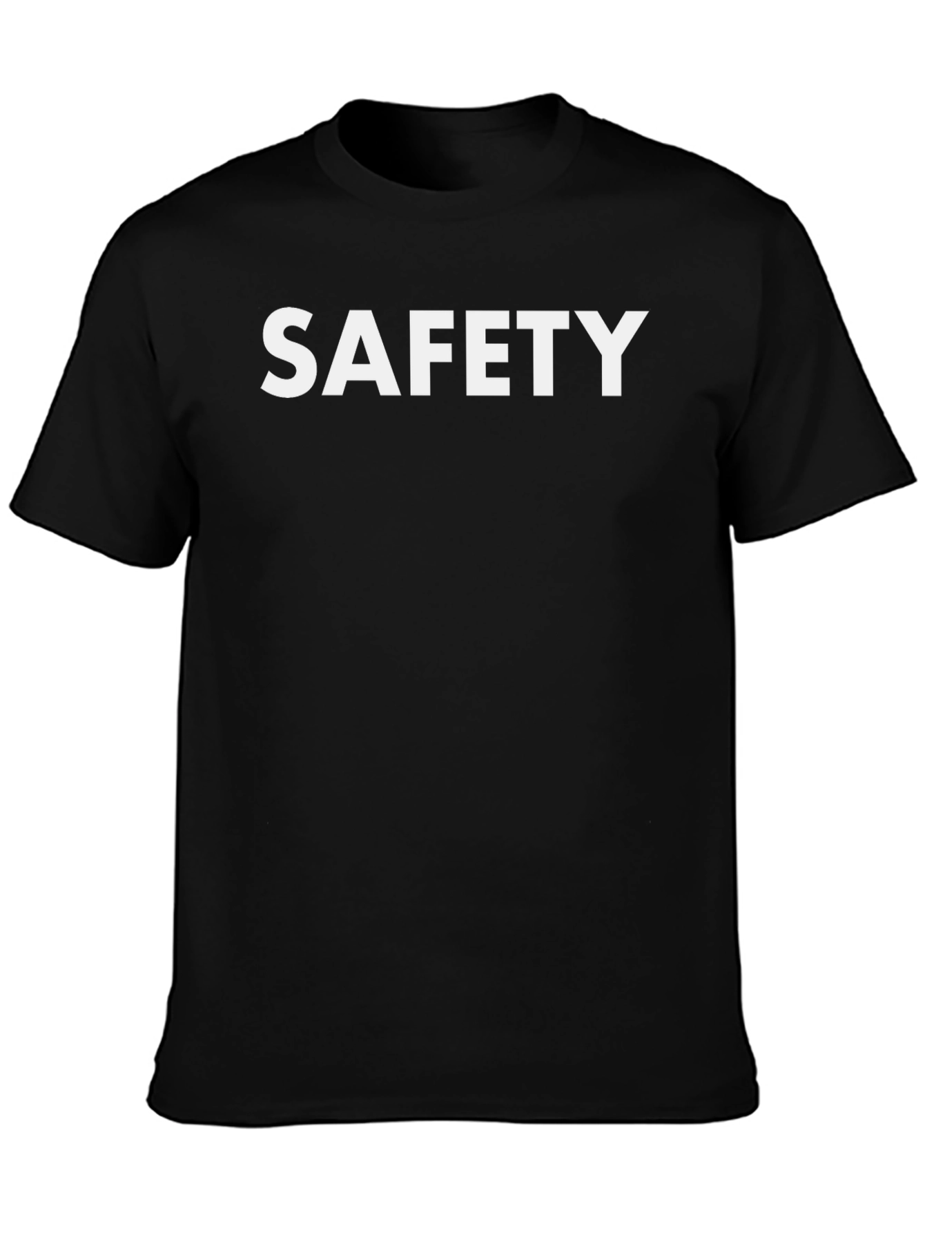 Safety Crew Black T-Shirt