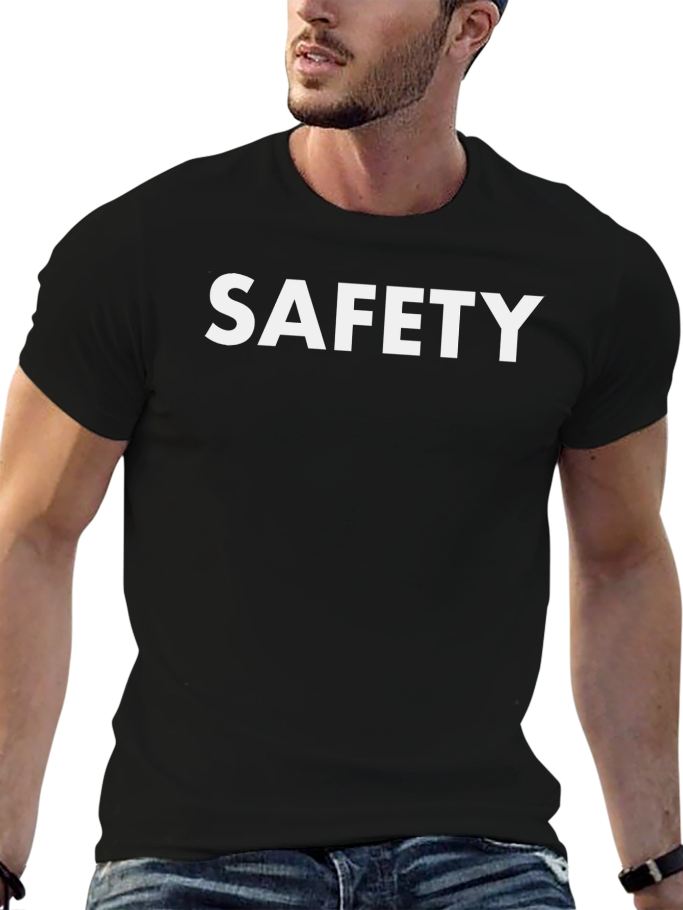 Safety Crew Black T-Shirt