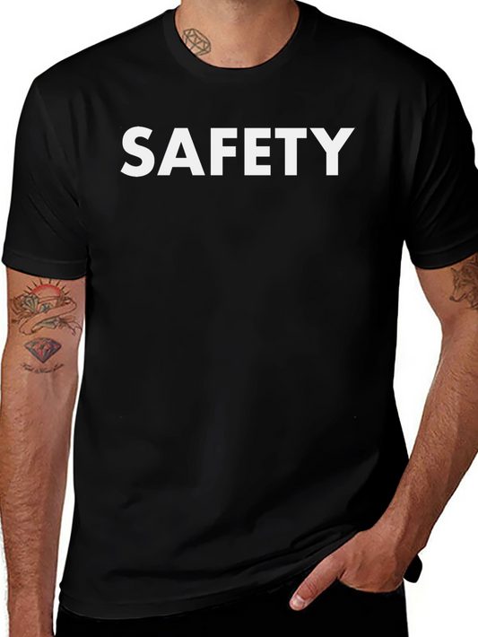 Safety Crew Black T-Shirt