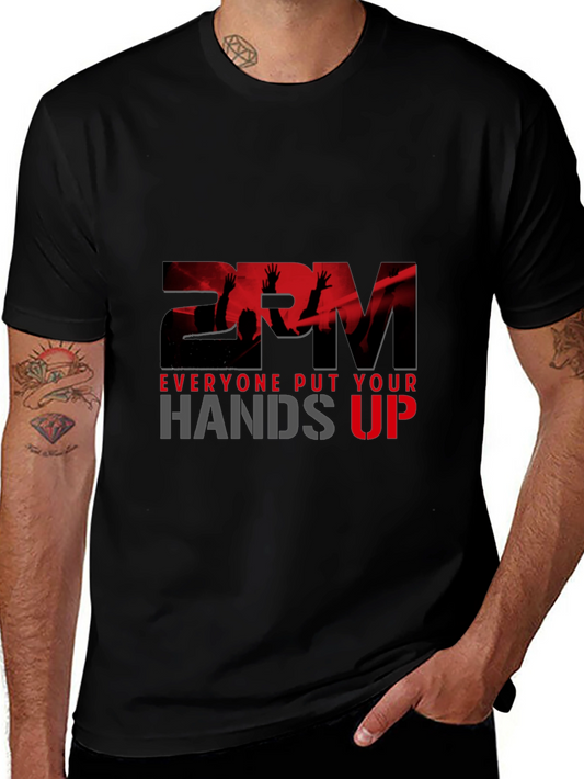 2PM Everyone Put Your Hands Up Black T-Shirt