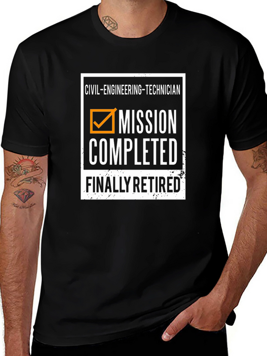 Civil Engineering Technician Retired T-Shirt