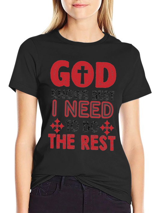 God Knows Best Graphic Tee - Christian T-Shirt