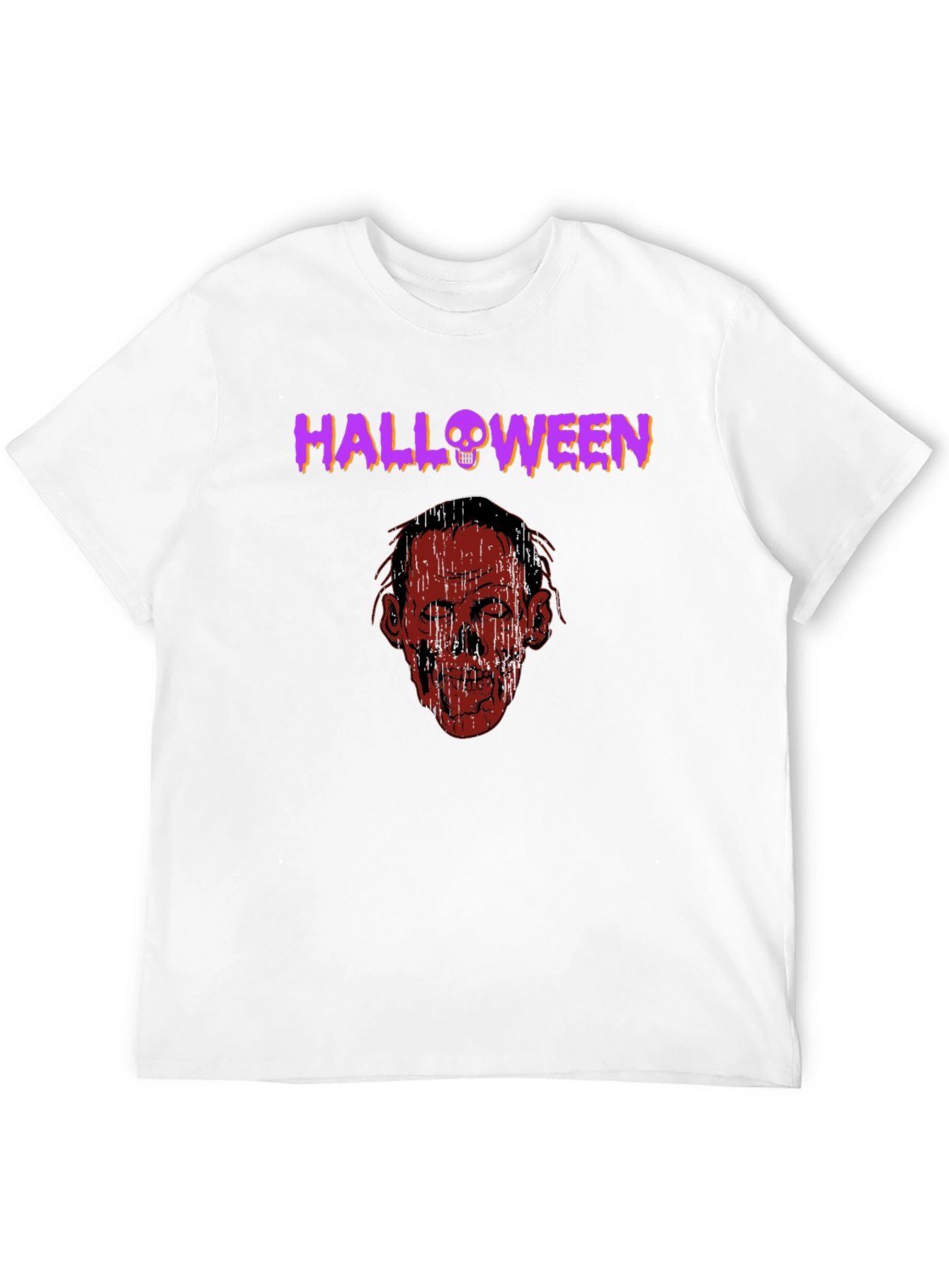 Halloween Zombie Graphic T-Shirt