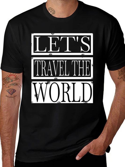 Lets Travel the World Graphic Tee