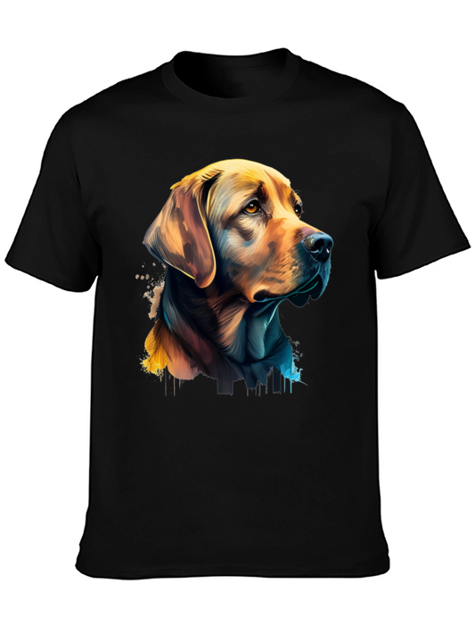 Dog Portrait Graphic T-Shirt