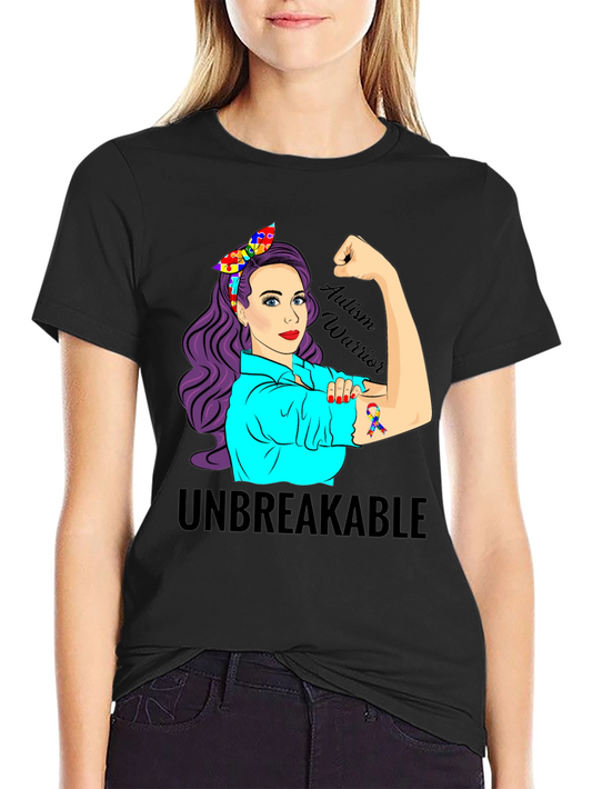 Autism Warrior Unbreakable T-Shirt