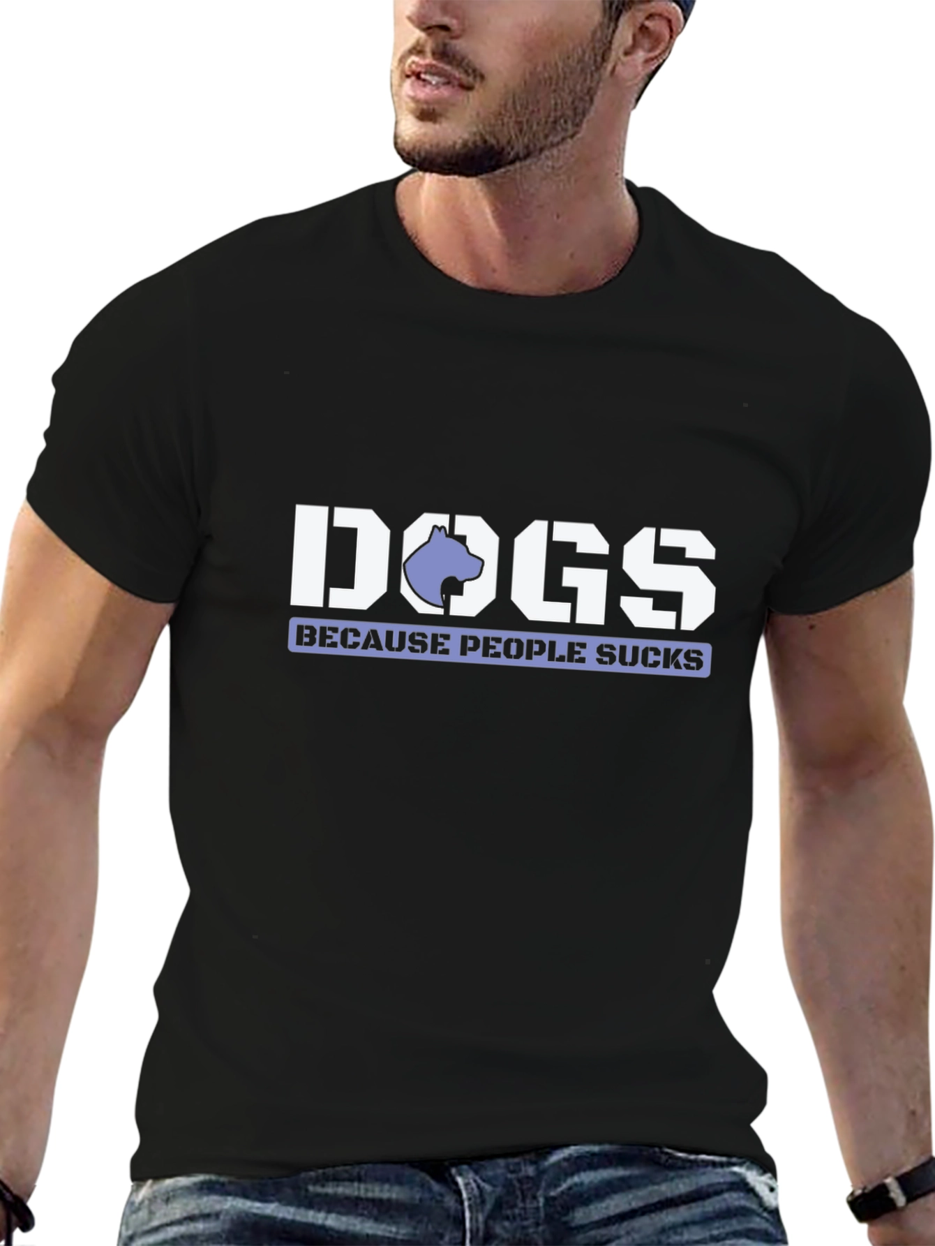 Dogs Because People Suck T-Shirt