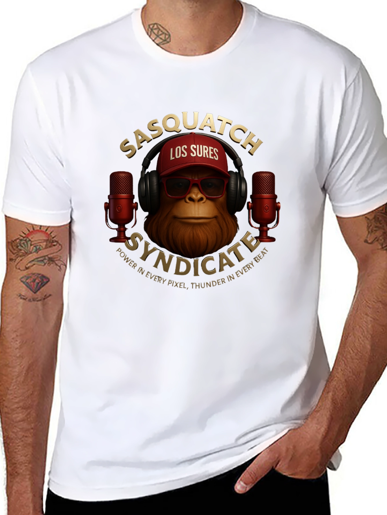 Sasquatch Syndicate T-Shirt - Podcast Inspired Design
