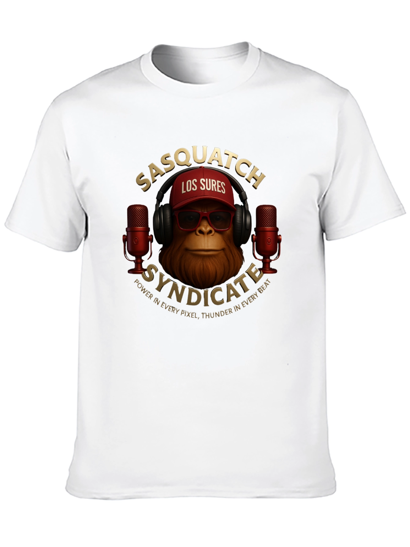 Sasquatch Syndicate T-Shirt - Podcast Inspired Design