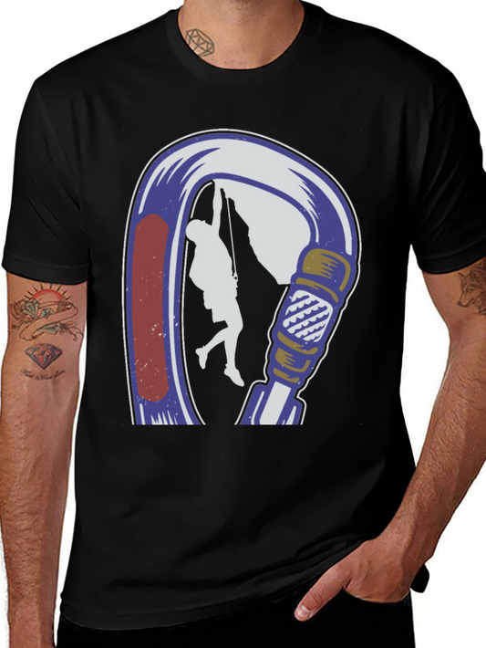 Climbing Carabiner Graphic Tee