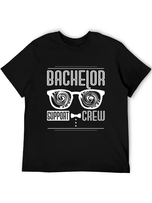 Bachelor Support Crew T-Shirt - Party Ready!