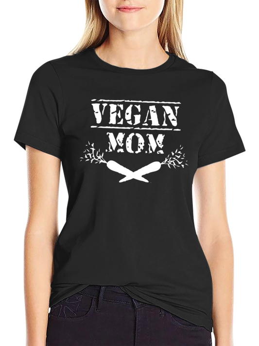 Vegan Mom T-Shirt: Plant-Based Power!