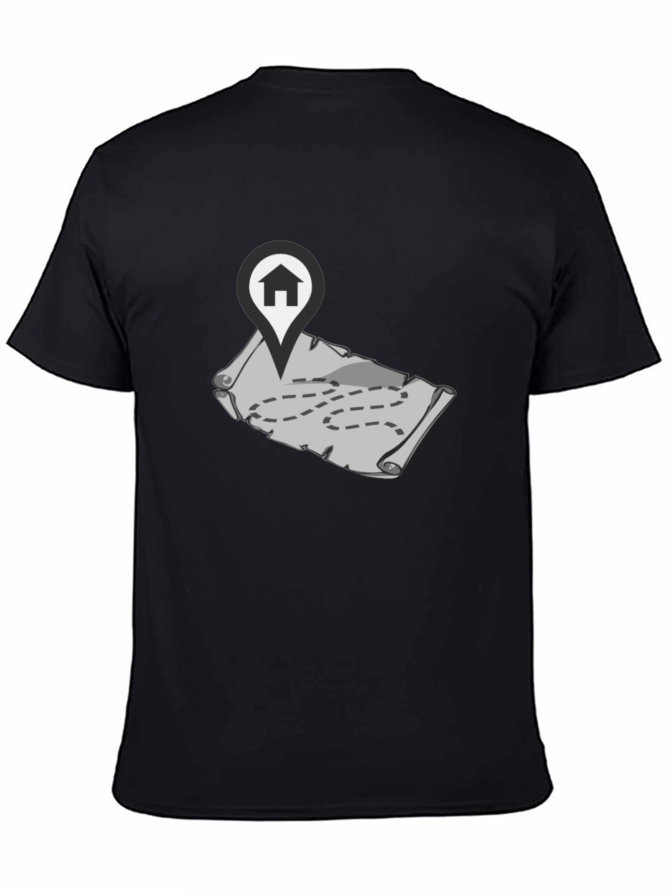 Adventure Map T-Shirt: Home is the Destination!
