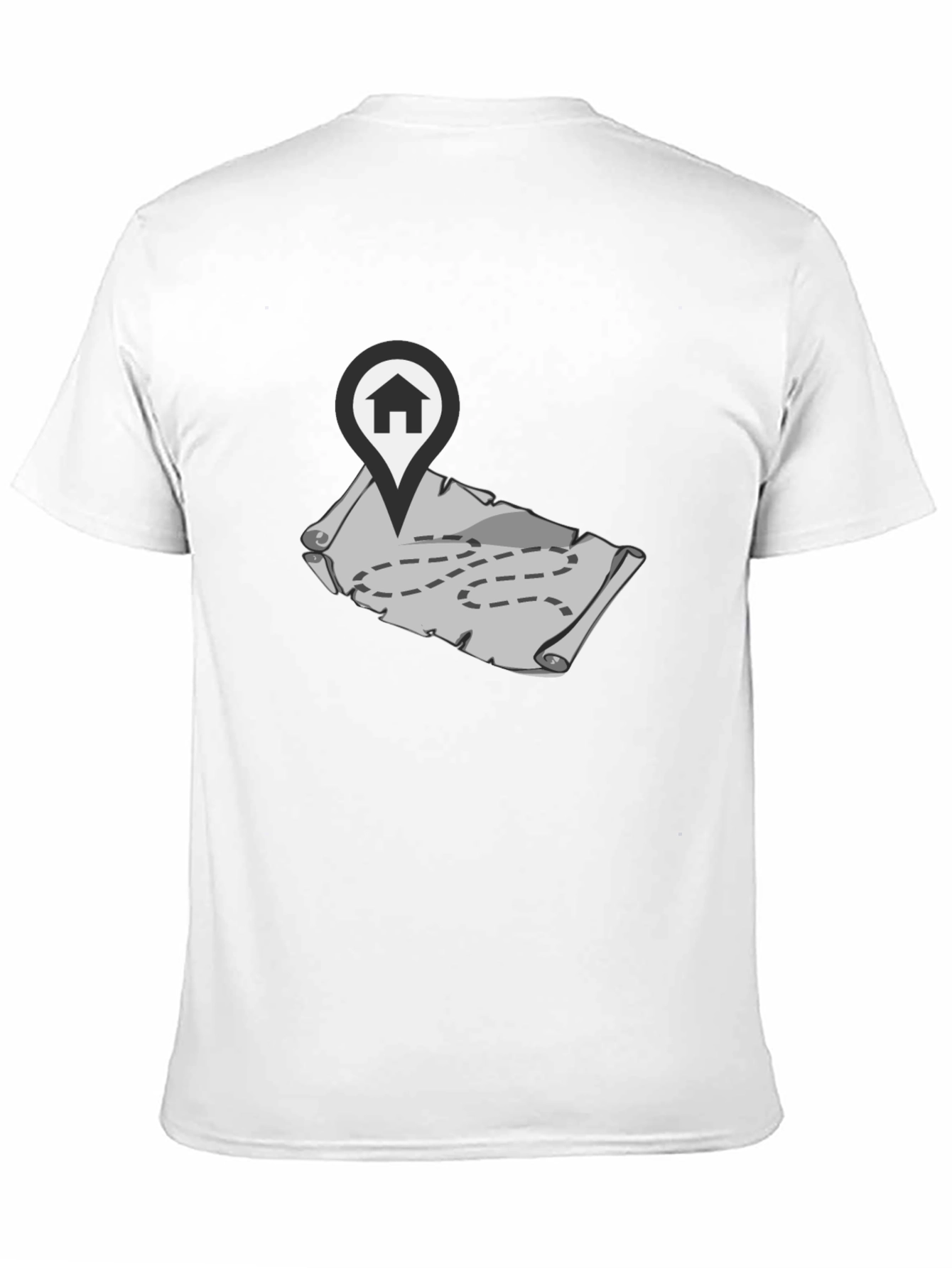Adventure Map T-Shirt: Home is the Destination!